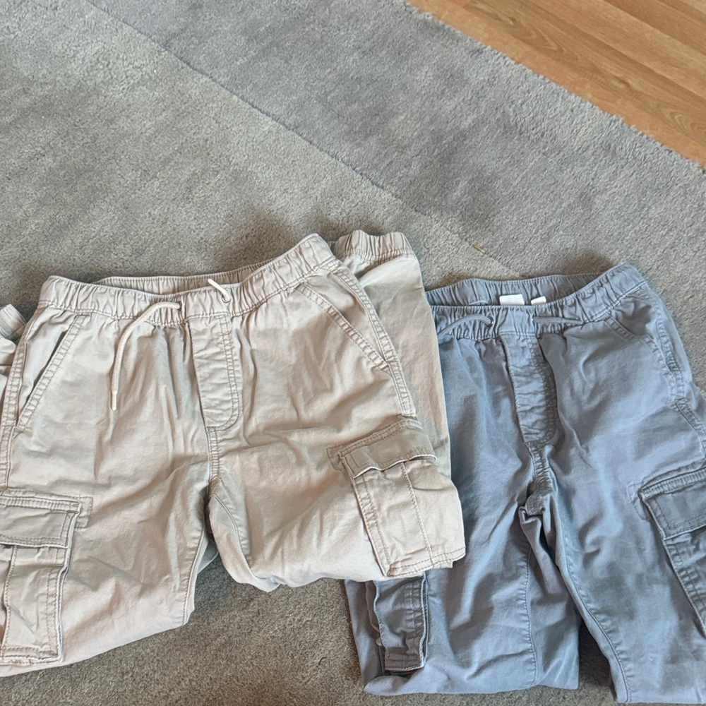 GAP Kids Cargo Shorts - Cream and Gray